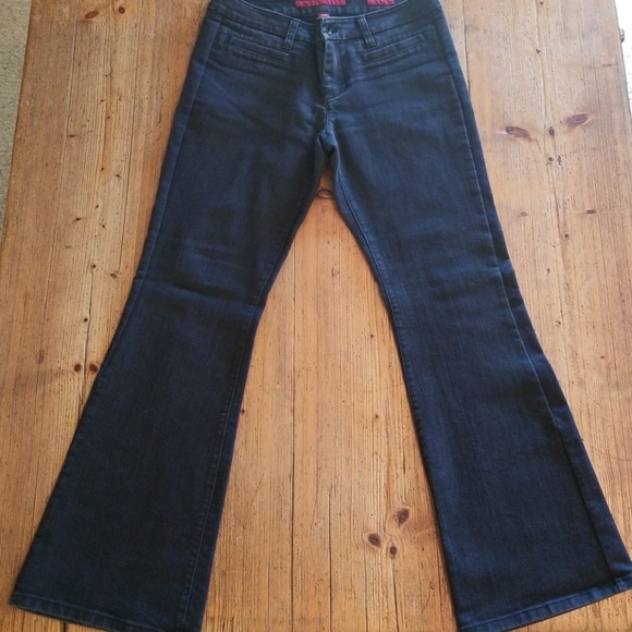 Banana Republic Denim - BANANA REPUBLIC BLACK FLARES
